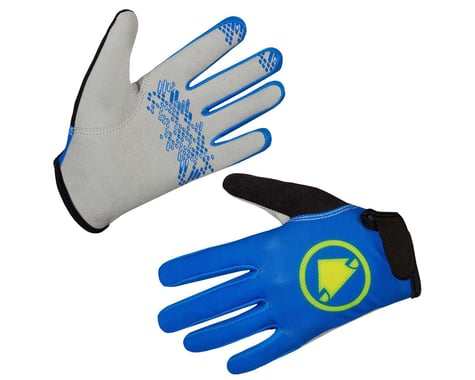 Endura Kids Hummvee Gloves (Azure Blue) (Youth M)